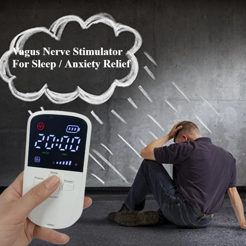Vagus Nerve Stimulation Device,CES Device, Restore Calm,Sleep Better,Stress Relief