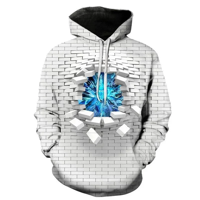 thumbnail image 1 of Sudadera con capucha de moda para hombre nueva con estampado de ciencia ficción 3D, jersey informal de manga larga, moda urbana, ropa de otoño e invierno para hombre, 1 of 4