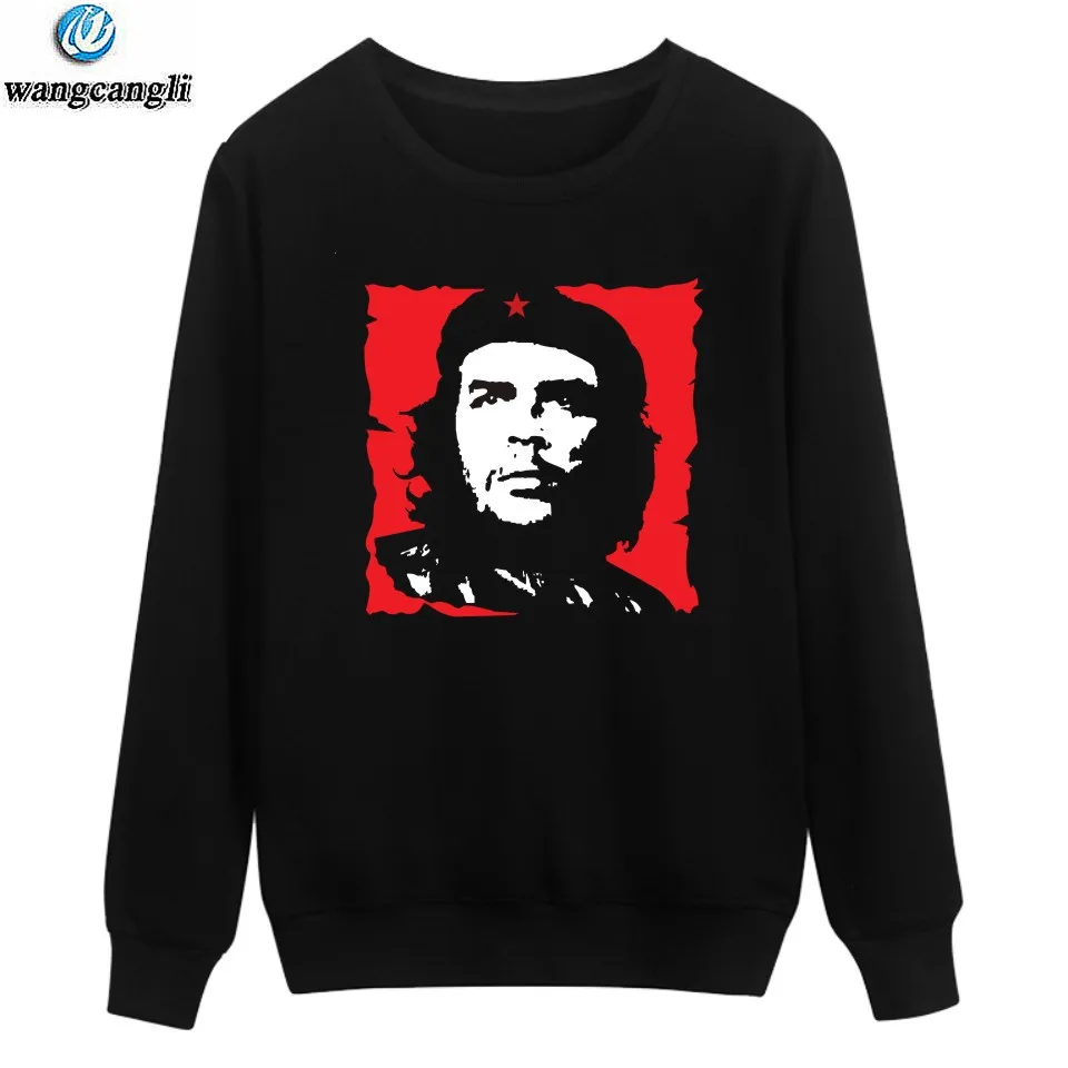

Свитшот Che Guevara для мужчин и женщин, осенне-зимние пуловеры, спортивный костюм Hero Ernesto Guevara, уличная одежда, Модные свитшоты в стиле хип-хоп