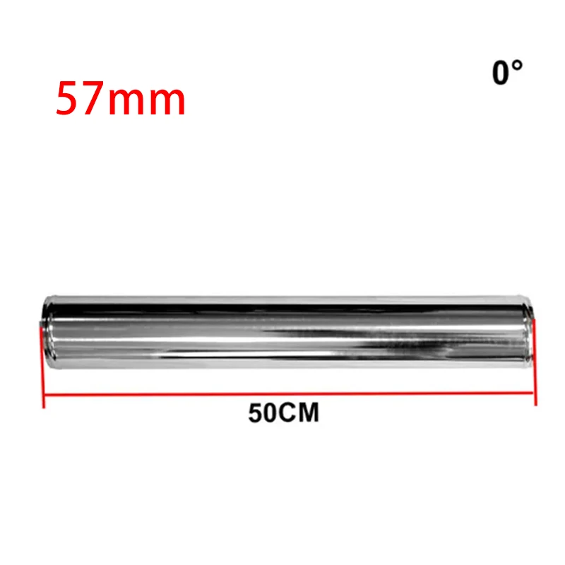 intercooler intake pipe 0/45/90/180 degree aluminum tube universal 2.25 Inch "57mm intercooler cold intake pipe racing turbo high flow