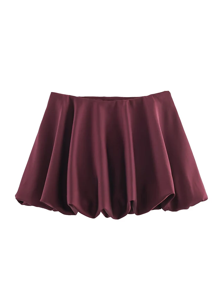 Women Elegant Sling Top Mini Skirt Sets 2026 New Sleeveless Pleated Short Tops High Waist Pleated Ball Gown Ladies Chic Outfits