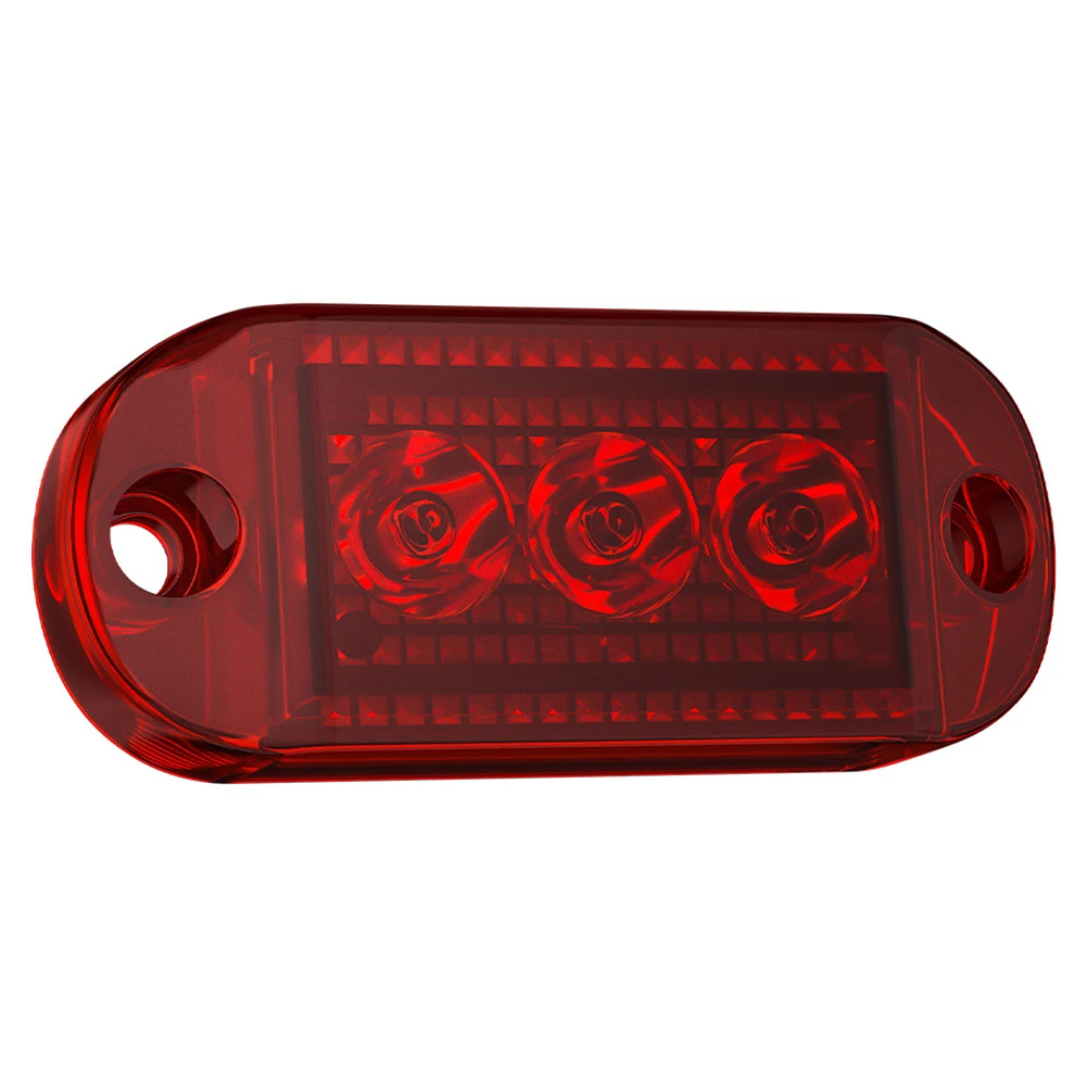 

LED Clearance Light Side Marker Truck Trailer Lorry Lamp Red White 12V 24V Waterproof Easy Installation Reliable and Durable