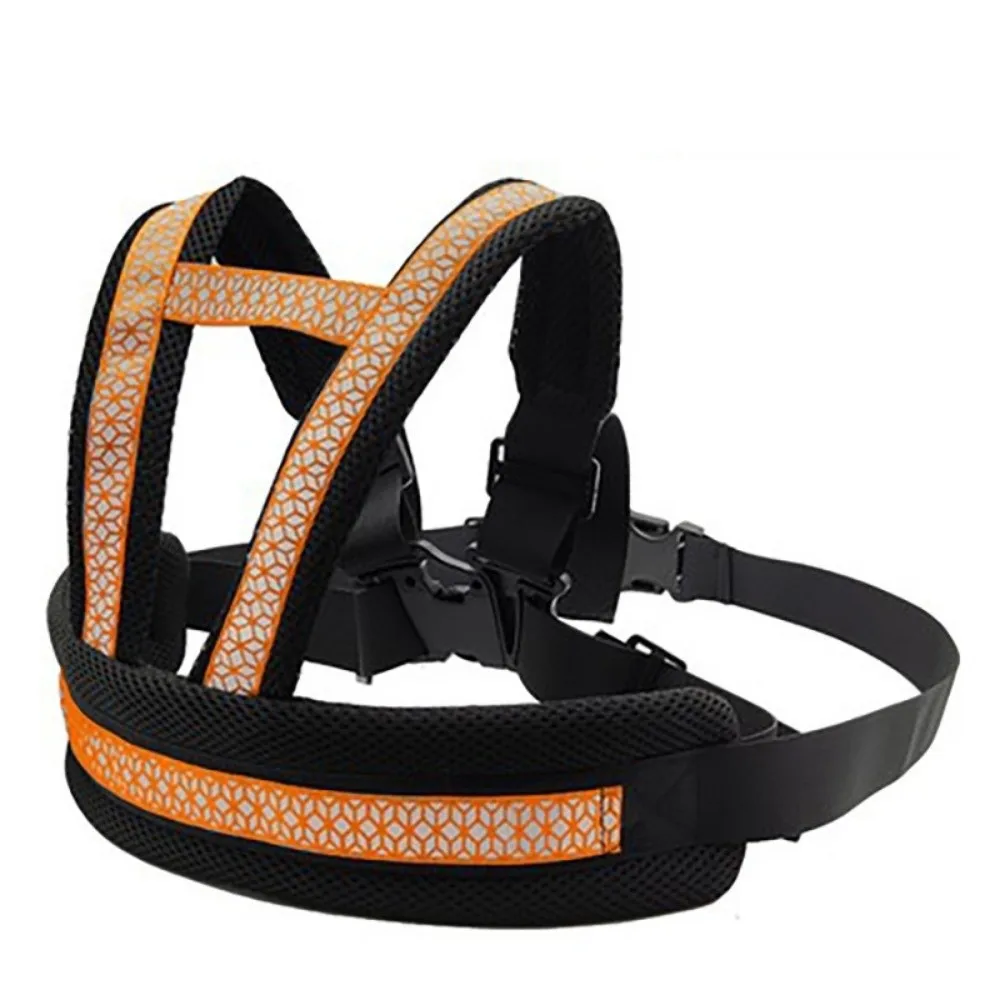 Breathable Children's Motorcycle Seat Belt Reflective Strap Adjustable Strap Kids Safety Seat Harness Anti Lost Non-Slip