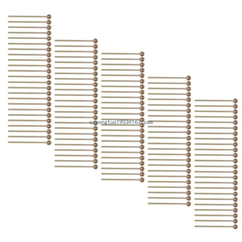 100Pcs Natural Coffee Stirrers 5.9Inch Beverage Mixers Coffee Stir Suitable for Cafe Drinks and Cocktails