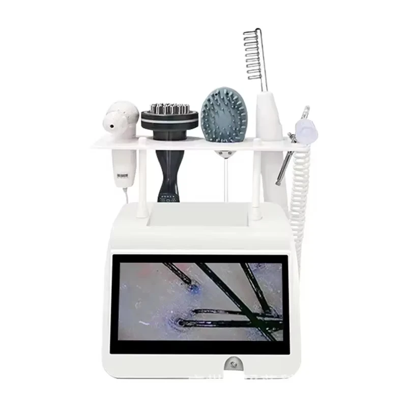 2024 Professional Hair Scalp Care Machine Nanometer Spray Hair Therapy Machines Anti-hair Loss Scalp Massager for Hair Salon 2