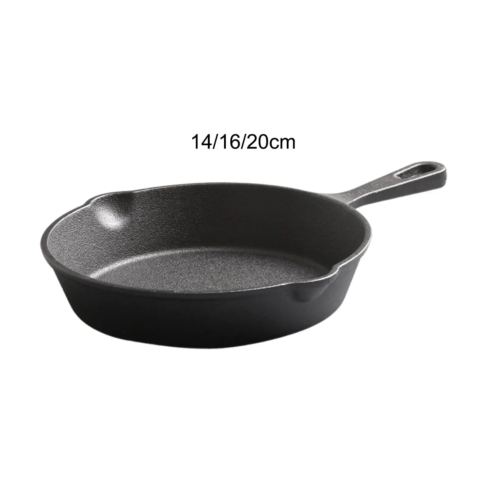 Mini Frying Pan Cast Iron Skillet Multi-purpose 14cm/16cm/20cm Nonstick for Eggs Pancakes Omelet Pan Oil Sauce Pan Melting Pot