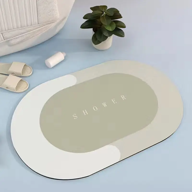 

2023 new bedroom cloakroom dressing table floor mat hanging Oval carpet Grey