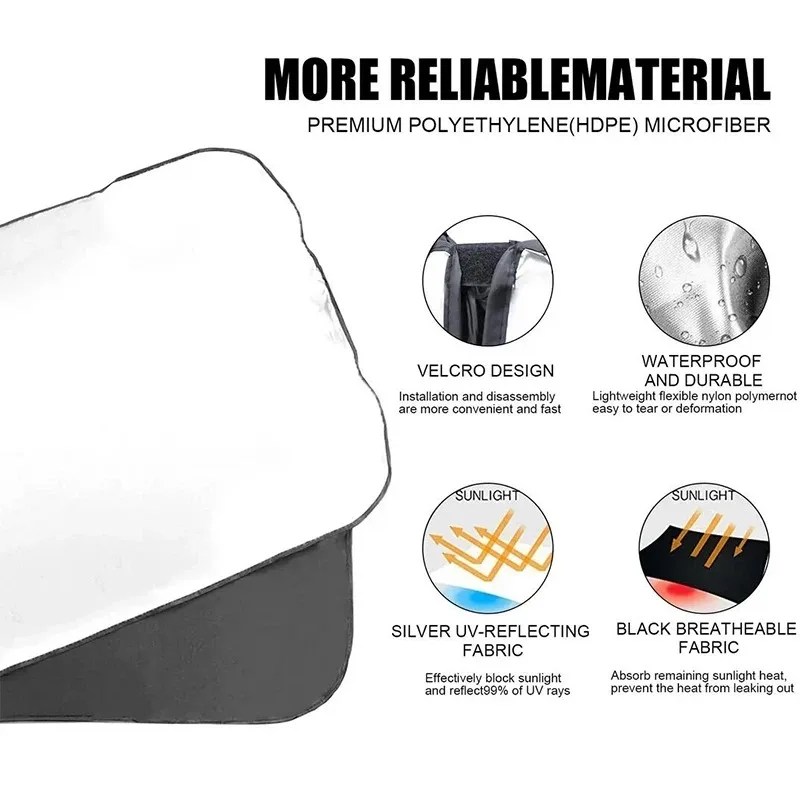 Folding Car Window Sunshade For Renault Clio