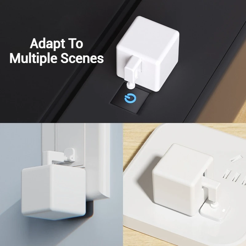 ZEXEF Tuya Smart Fingerbot Switch Bot Remoter for Garage Curtains Works With Alexa Google Home Voice Assistant