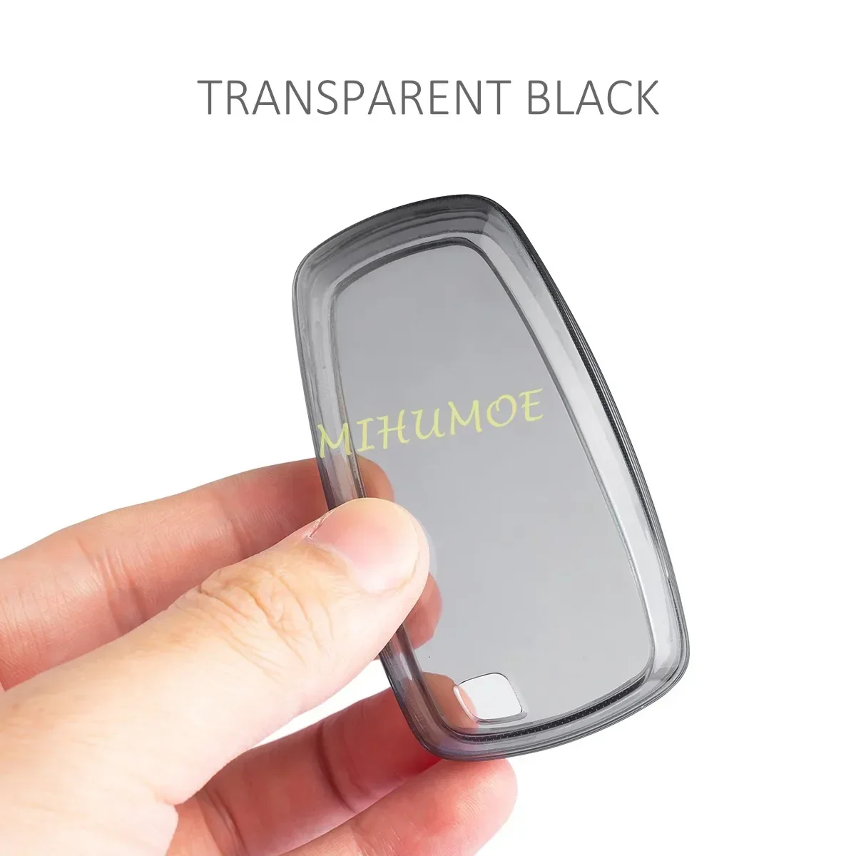 Black Transparent Key Fob Case Cover