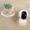 Punch-Free Home Monitoring Bracket Wall-Mounted White Clear Camera Bracket Multi-functional Shelf for Home Universal 2