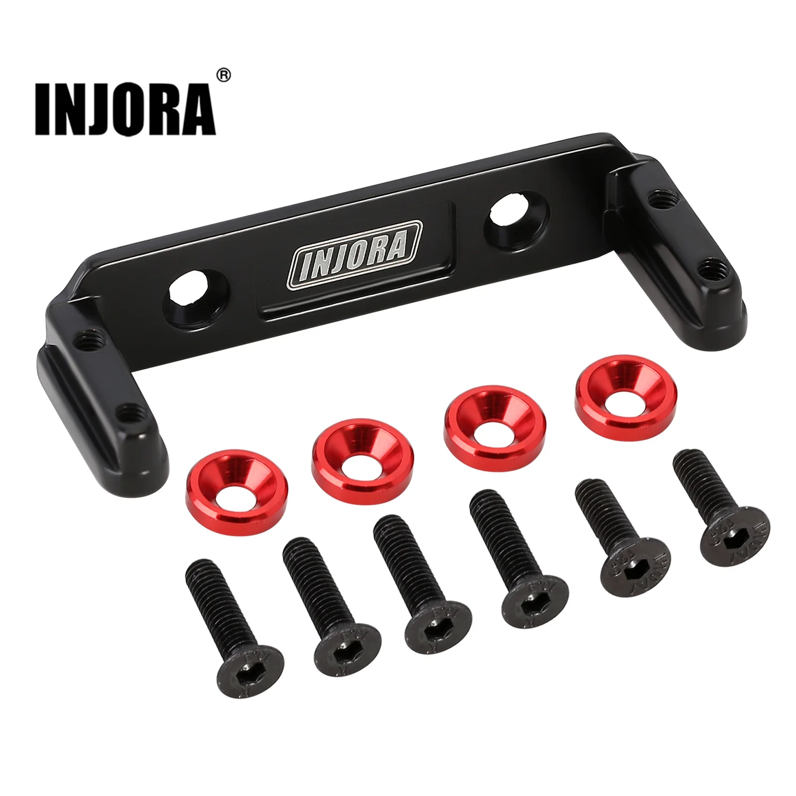 INJORA Metal Servo Mount Stand Upgrade Part For RC Crawler Car Axial Capra 1.9 Unlimited Trail