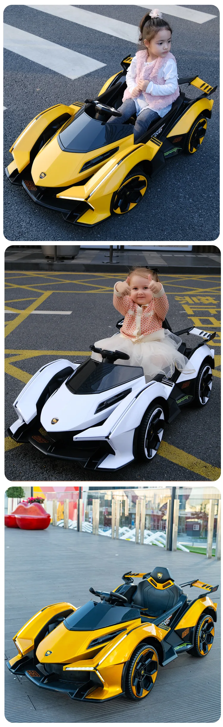 Super Sports Car Electric Ride On Car Four-Wheel Drive 12V Remote Control Baby Car Charging Electric Cart To Drive 34 Super Sports Car Electric Ride On Car Four-Wheel Drive 12V Remote Control Baby Car Charging Electric Cart To Drive