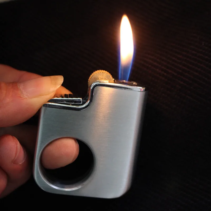 

New Creative Decompression Inflatable Grinding Wheel Ignition Direct Charge Lighter Rotating Decompression Fun Lighter Gift