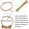 20Pcs/Lot Baby Girl DIY Nylon Headbands Soft Traceless Stretchy Headband for Children Girl Hairband Elastic Hair Accessories 3
