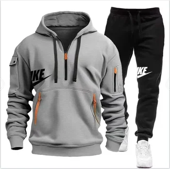 Men’s 2-Piece Hoodie & Pants Set 1