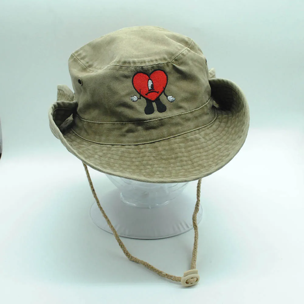 Cotton Embroidered Bad Bunny Fisherman Hats UN VERANO SIN TI Bucket Hat  Woman Summer Foldable Sun Hat Man Beach Hat - AliExpress