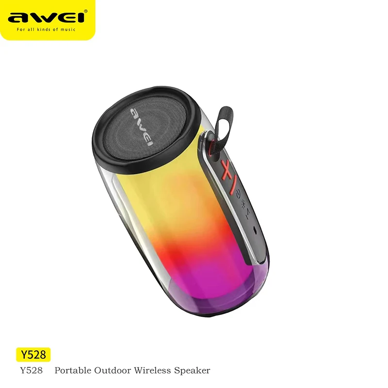 Awei Y528 Colourful Light Outdoor Wireless Speaker description image 4