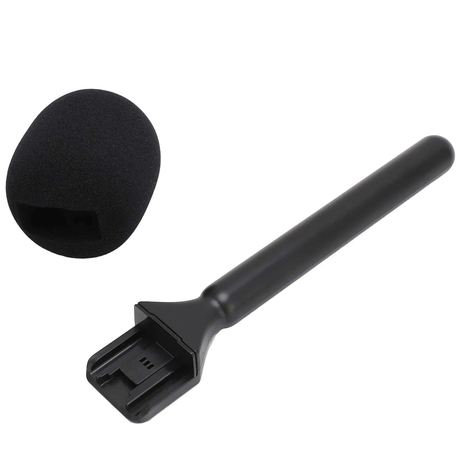 Wireless MHandheld Wireless Interview Microphone Adapter with Windshield Foam for Rode Wireless GO II for DJI Mic 1 2