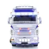 1/14 4x4 RTR Metal Chassis R730 RC Tractor Truck Transport Vehicle Smoke 3-speed DIY Painted Finished Car Light Sound Toys Model 4