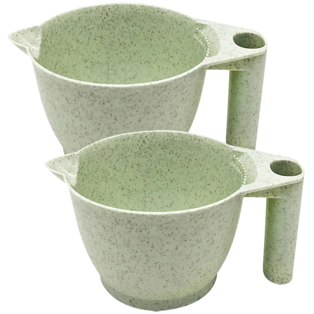 

2pcs Hair Dye Mixing Bowl Portable Tint Bowl Color Mixing Bowls for Hair Salon