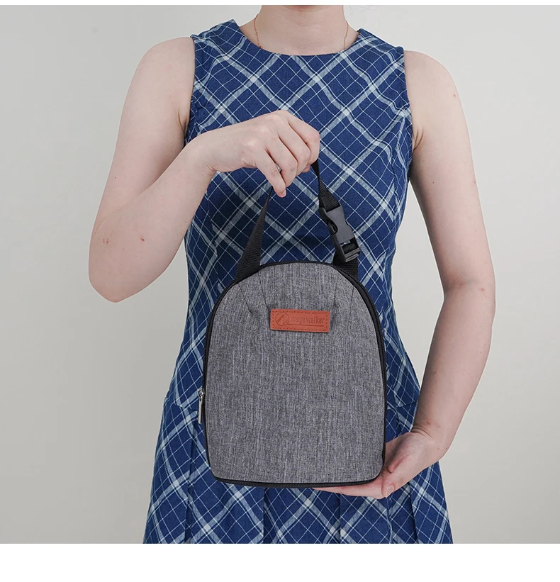 Mega Walker Mädchen-Lunchbag für Frauen 5,2L Lebensmittel-Tragetasche Aluminiumfolie Tragbare Thermokühltasche – Detail 18