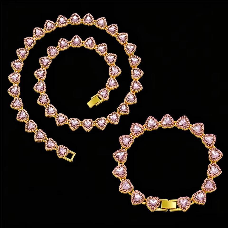 Pink Golden Set