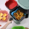 Silicone Multi-color Food Grade Silicone Square Air Fryer Tray for 7QT Air Fryer 3