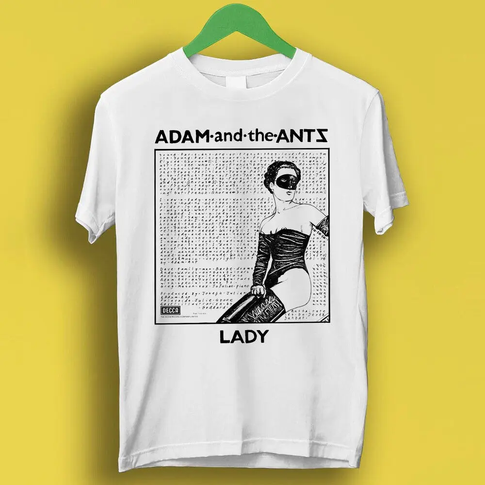

Adam And The Ants Lady 70s New Wave Music Gift Tee T Shirt P1146