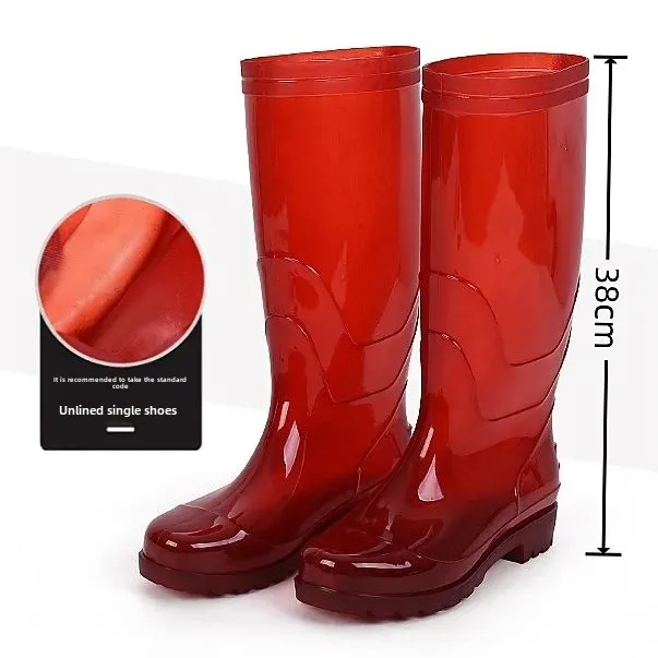 Bottes de pluie longue tige séchage rapide chaussures aquatiques gros lot homme chantier moulage