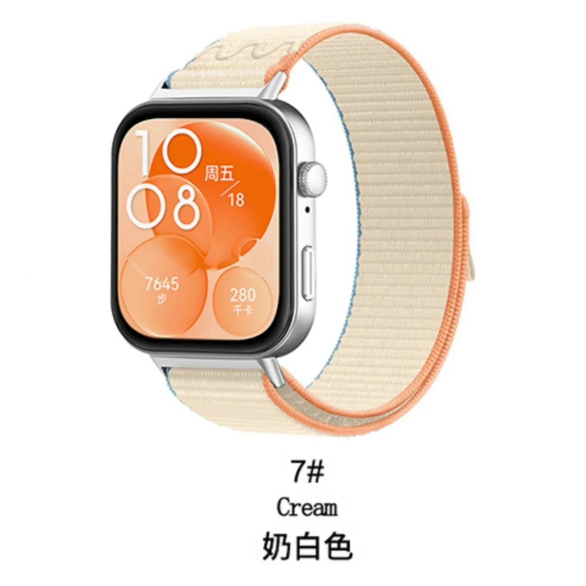 Nylon Woven Sports Smartwatch Strap - Durable Wristband Bracelet
