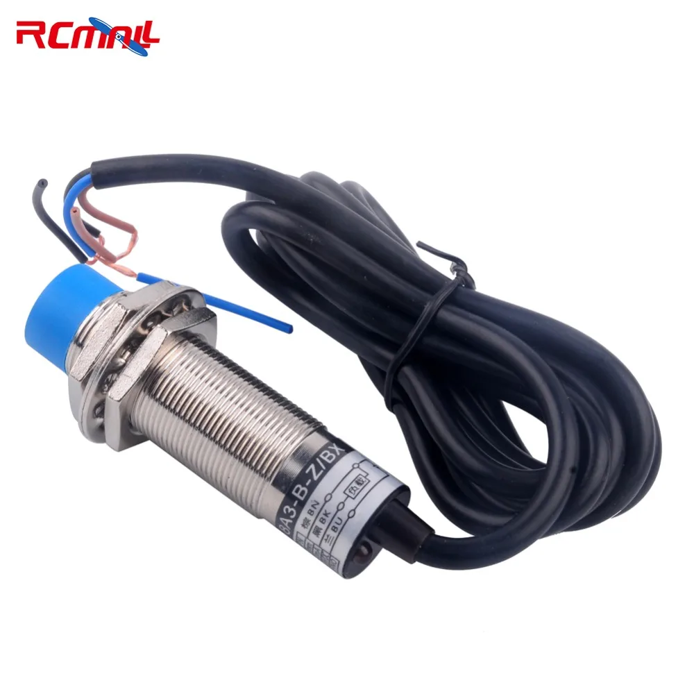

RCmall Capacitive Proximity Sensor Switch 3Wire 3 Wire DC6-36V 10mm NPN DC NO 300mA LJC18A3-B-Z/BX