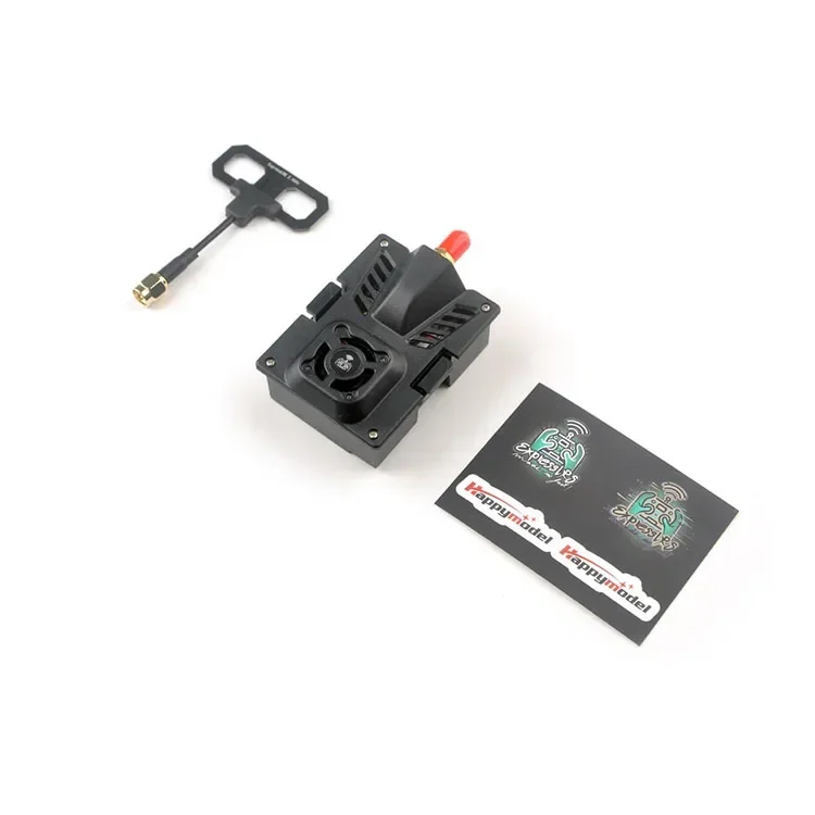 Connecteurs et ports du module émetteur ES24TX Pro Micro ExpressLRS 2.4GHz 1000mW, prêt pour l'installation sur radio JR Bay.