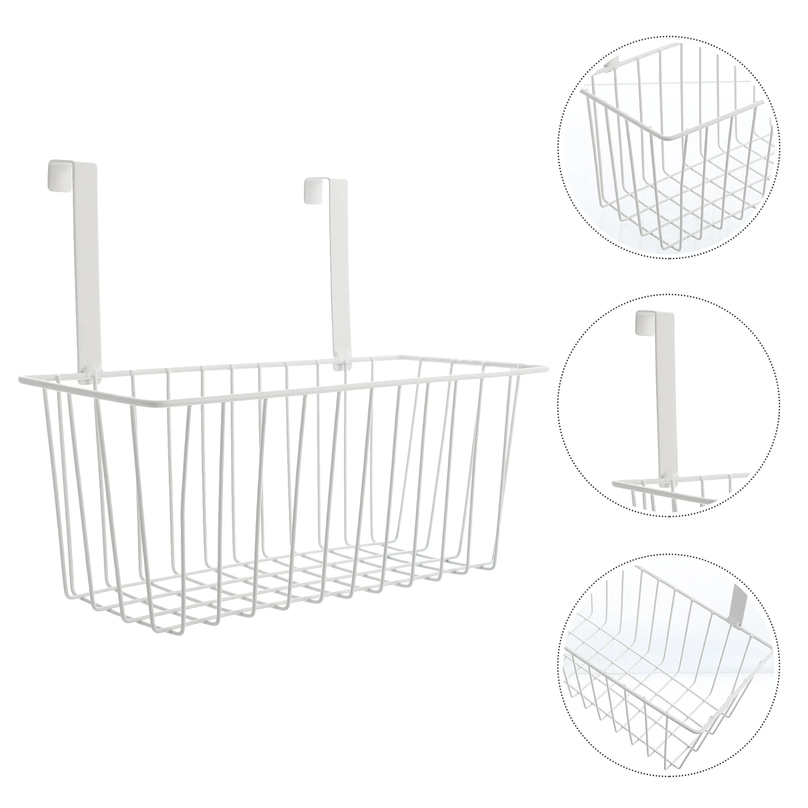 

Hanging Storage Basket Iron Flower Pot Shelf Bracket Indoor Plant Stand Holder Metal Home