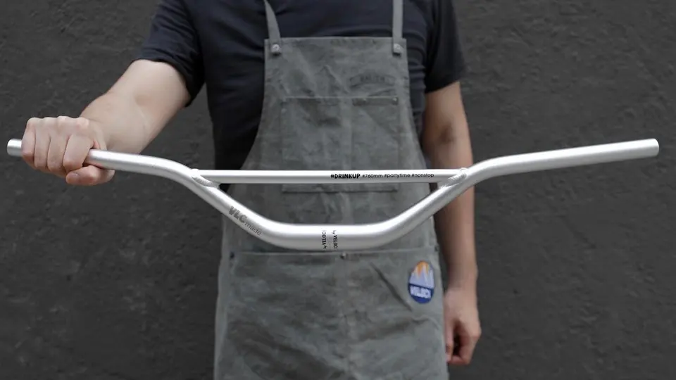 Mtb bmxフリースタイルスタ自転車スワロー字型ベンドハンドルバー31.8