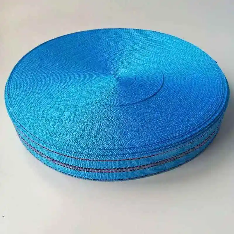 Thiened Nylon Webbing Strap Cloth Rope Braided Belt Flat Rope Strap Canvas Strip Binding Durable Wear-resistant