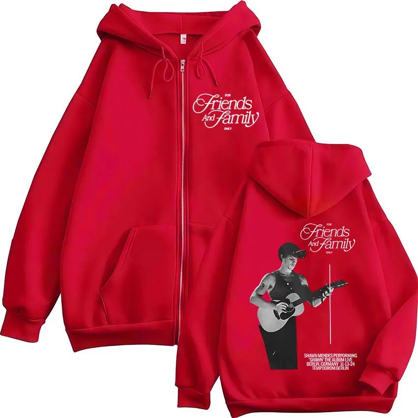 Rapper Shawn Mendes Tour Album Jacket Hoody Men's Clothing High