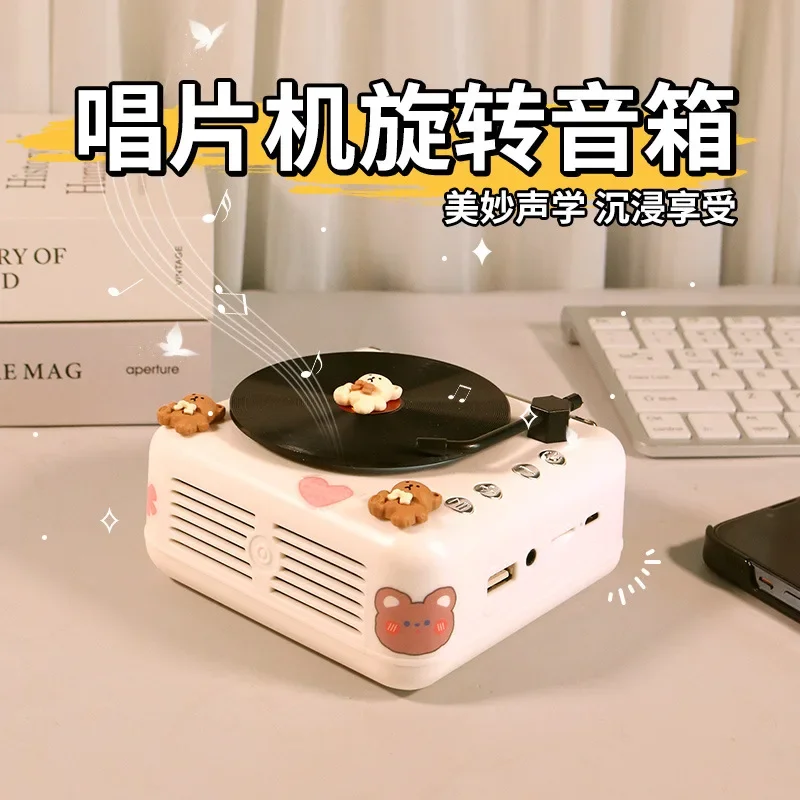 

890123761956 subwoofer desktop colorful steel gun Bluetooth mini speaker