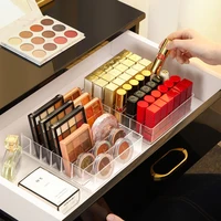 7 Grid Storage Box Clear Plastic Makeup Cosmetic Stand Holder Lipstick Organizer 2