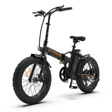 AOSTIRMOTOR A20 składany e-bike 500W elektryczny rower górski 20in opon 36V 13Ah wymienna bateria plaży rower Fat Bike z napędem elektrycznym dla dorosłych