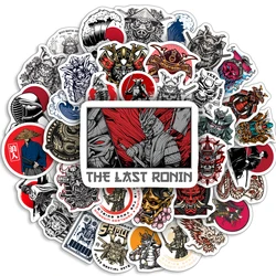 Japanese Samurai Characters Cool Waterproof Sticker Pack - Perfect for DIY Projects and Accessories (25pcs - RANDOM)
