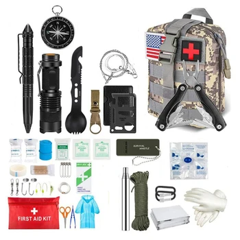 Survival First Aid Kit Survival Military Full Set 1