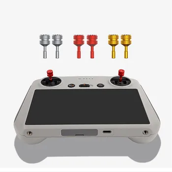 Aluminum Alloy Thumb Joystick For Mini 3 Pro Remote Control Joystick Thumb Rocker Stick Protector Rod For Mini 3 Pro Drone Part