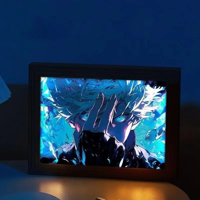 Jujutsu-Kaisen-Anime-Satoru-Gojo-LED-luz-nocturna-decoraci-n-foto ...