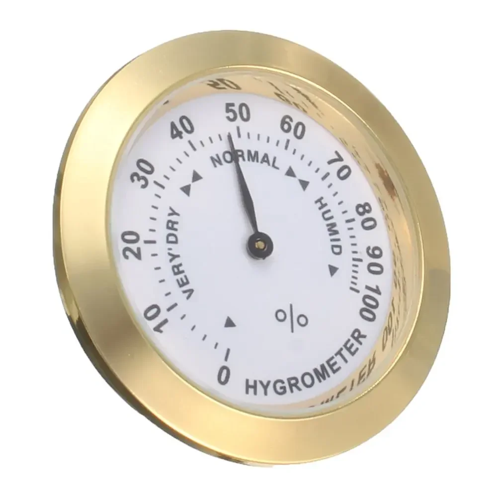 Description Picture 5 of itemMini Cigar Hygrometer Moisture Meters Cigar Accessories Tobacco Pointer Hygrometer For Humidor Smoking Humidity Sensitive Gaug