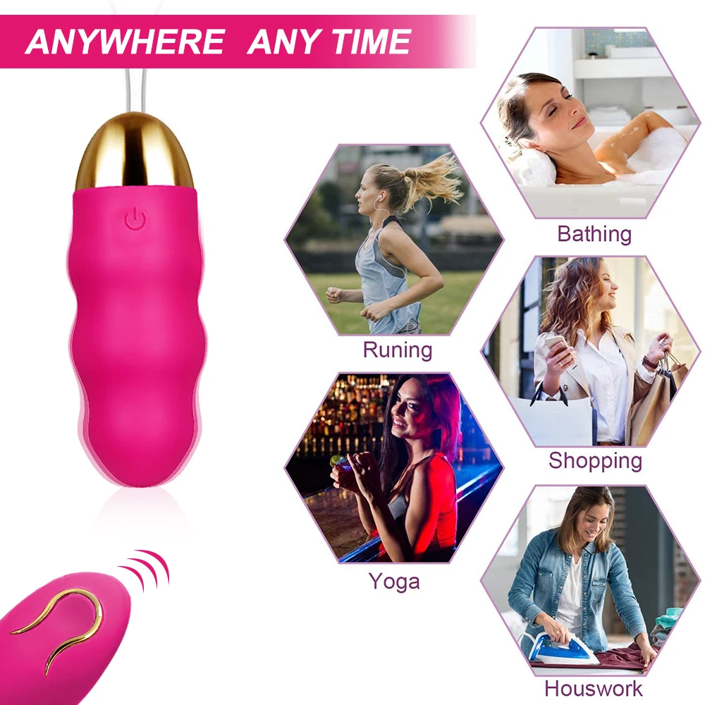 Remote Control Kegel Egg Wearable G Spot Vibrator for Women Vagina Muscle Exerciser Clitoris stimulation Female Adult Sex Toys kegel balls