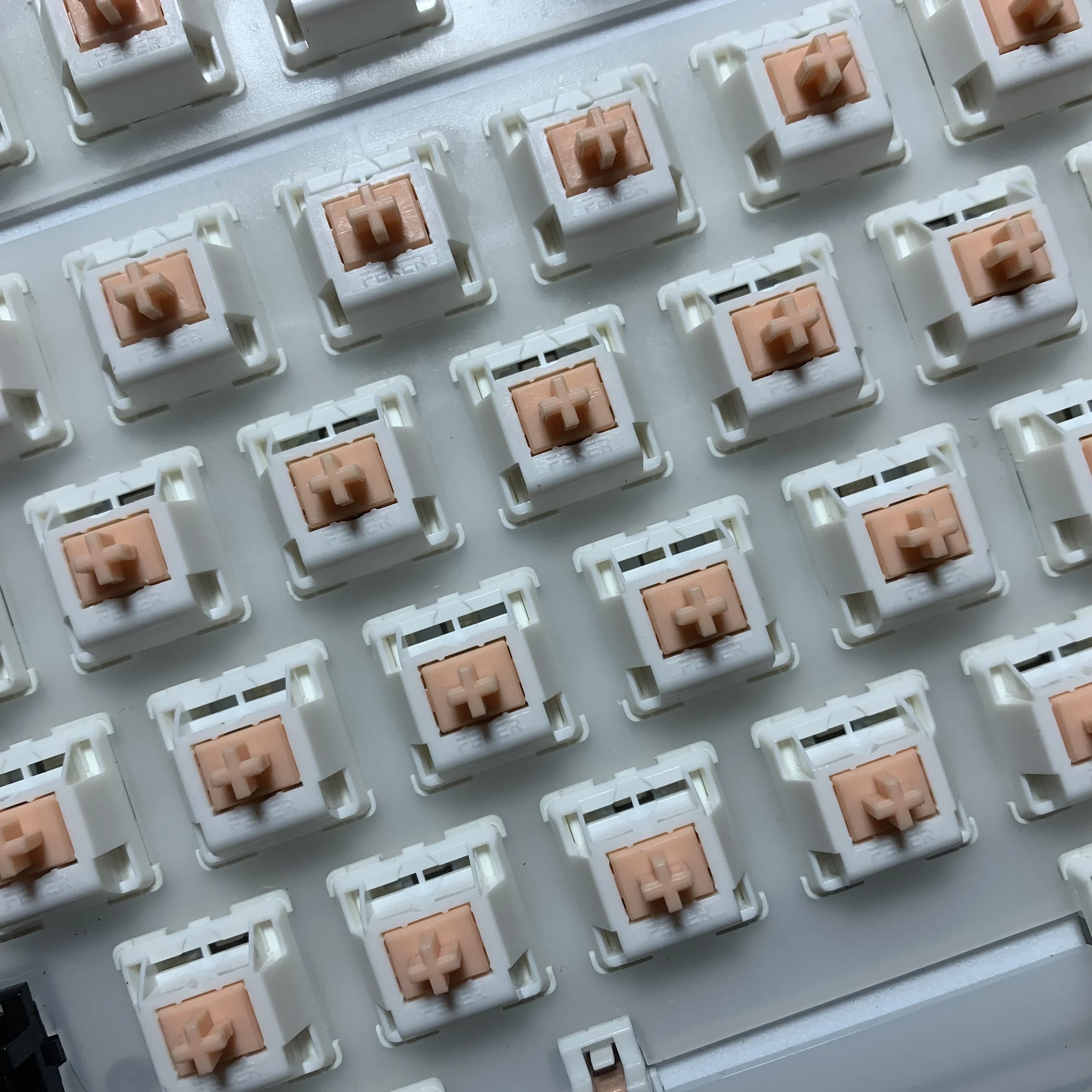 Keysland-holy Panda v3 Interruptores de Teclado Mecânico Cereja mx Tátil Hotswappable Acessórios de Substituição Personalizados 5pin - Imagem 3