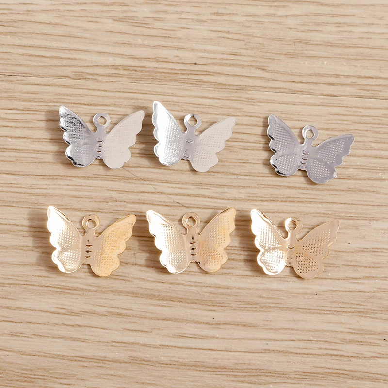 Tusember 100 Stück 7 x 28 mm kleine Federanhänger aus Eisenblech für Ohrringe, Halsketten, Schmuck, Blattanhänger, DIY, handgefertigt – Detail 22