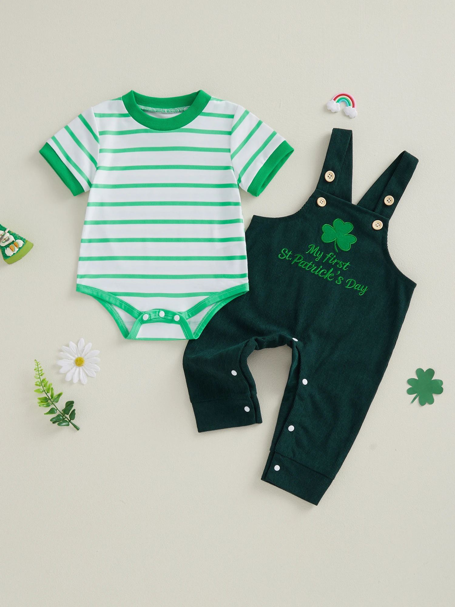 Toddler Boys Girls Summer Clothes Set Short Sleeve T-Shirt and Shorts 2 Piece Outfit with Cute Animal Print