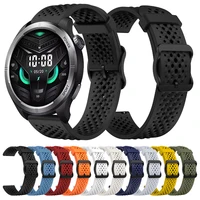 22mm Breathable Strap For Haylou Solar Neo/Solar Plus RT3/Watch 2 Pro/RS5/Watch R8 S8/RT2 LS10 Smartwatch Band Silicone Bracelet